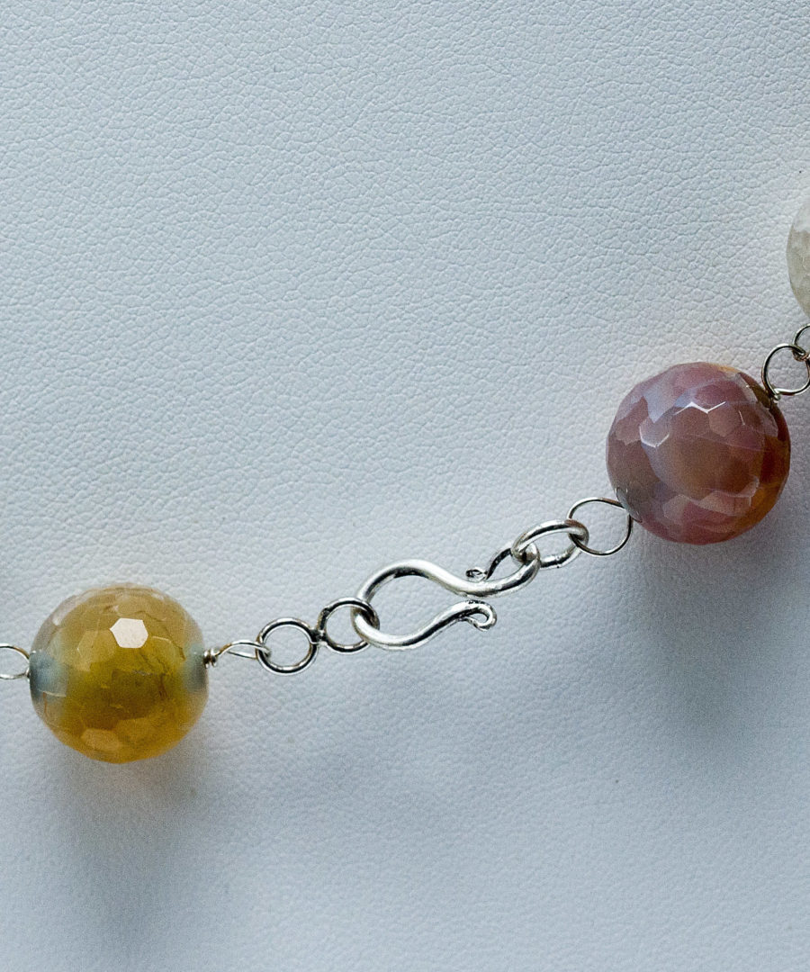 Collar Ágatas Claras