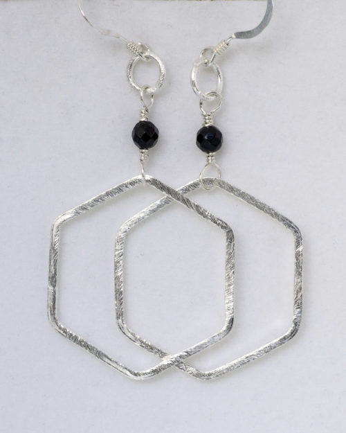 Pendientes de Plata y Ónix