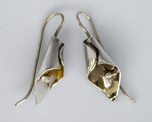 Pendientes Cala en Plata
